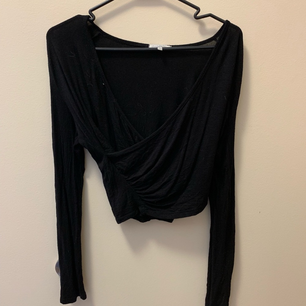 Black Crop Top